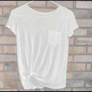 H&M Divided White Pocket Tee